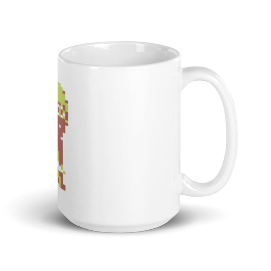 WonderBoy White glossy mug