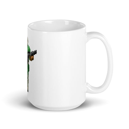 Doom White glossy mug