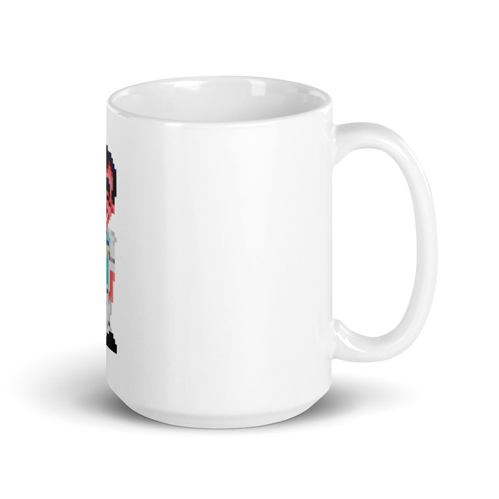 Larry White glossy mug